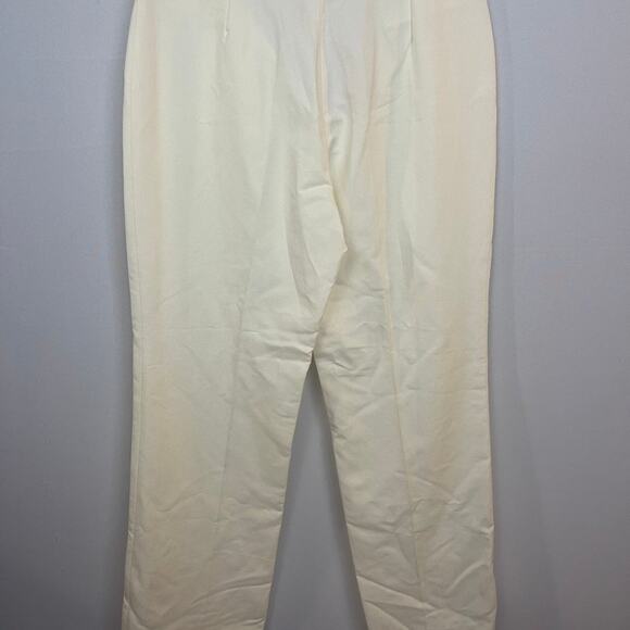 Carolina Herrera neutral cream dress pants size 10 NWT - Picture 7 of 12